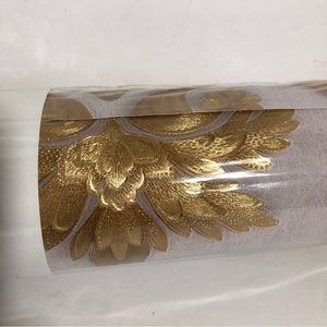 Ovoin bronzing wallpaper. New